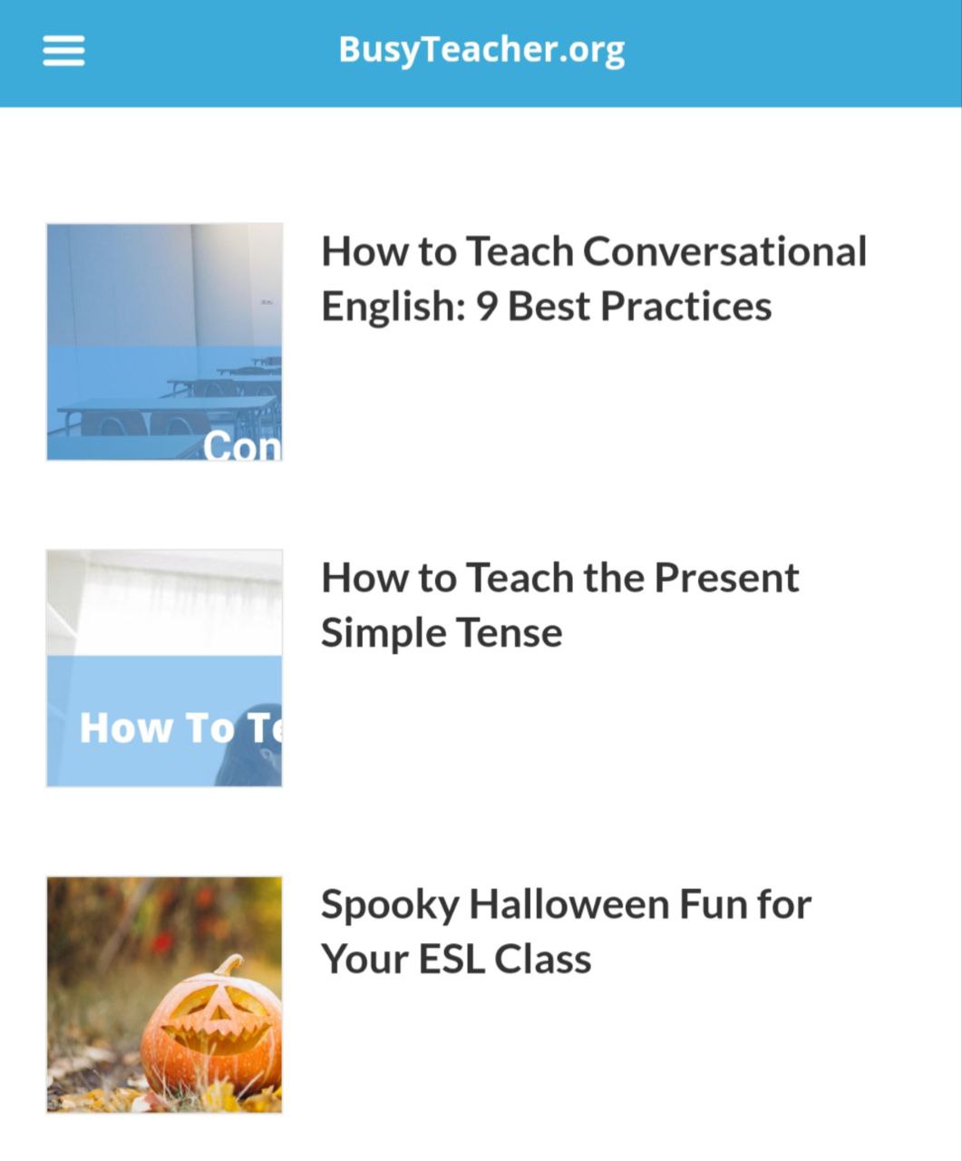 BusyTeacher